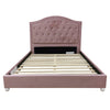 ACME Reggie Pink Fabric Full Bed Model 30875F