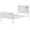 ACME Cargo White Twin Bed Model 35900T