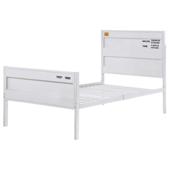 ACME Cargo White Twin Bed Model 35900T