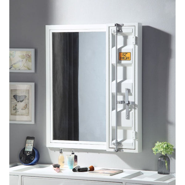 ACME Cargo White Vanity Mirror Model 35908