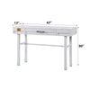 ACME Cargo White Vanity Desk Model 35909