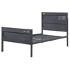 ACME Cargo Gunmetal Twin Bed Model 35920T