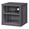 ACME Cargo Gunmetal Nightstand with USB Port Model 35922