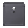 ACME Cargo Gunmetal Nightstand with USB Port Model 35922