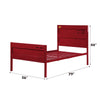 ACME Cargo Red Full Bed Model 35945F