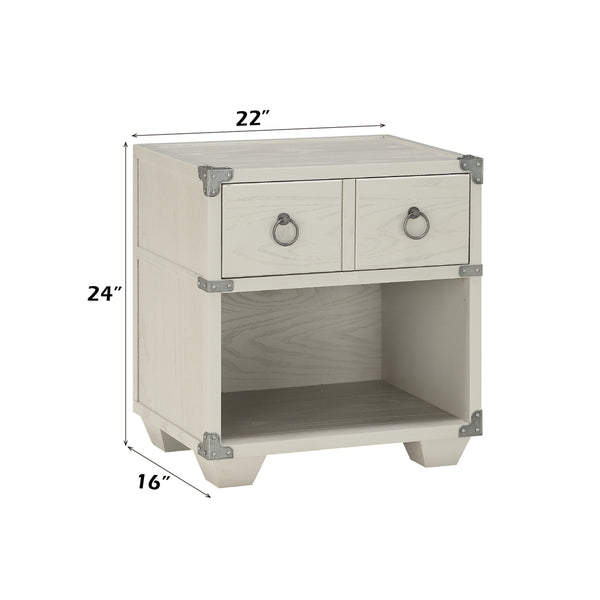 ACME Orchest Gray Nightstand Model 36128