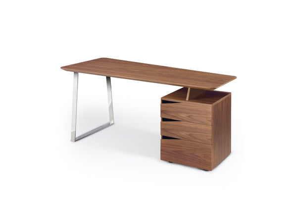 Nova Domus Walton Modern Walnut Desk Model VGHB-364P-W