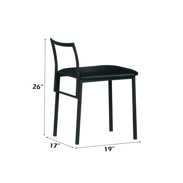 ACME Senon/Tobi Black Chair Model 37277