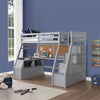 ACME Jason II Gray Twin Loft Bed Model 37445