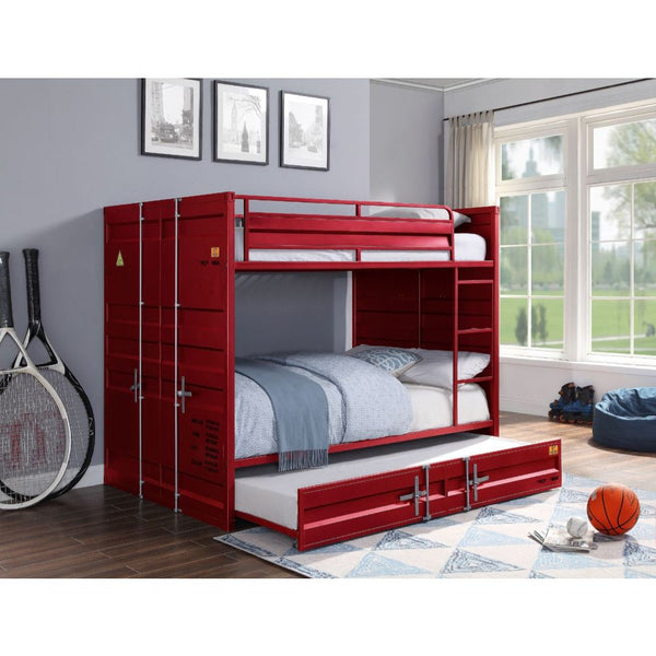 ACME Cargo Red Bunk Bed (F/F) Model 37915