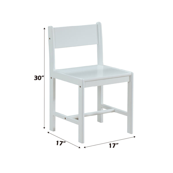 ACME Ragna White Chair Model 38064