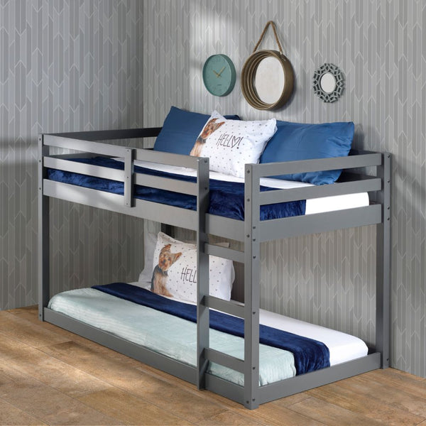 ACME Gaston Gray Twin Loft Bed Model 38180