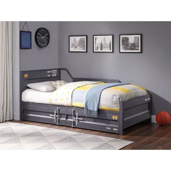 ACME Cargo Gunmetal Daybed with Trundle (Twin) Model 39885