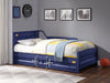 ACME Cargo Blue Daybed with Trundle (Twin) Model 39890