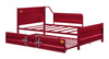 ACME Cargo Red Daybed with Trundle (Twin) Model 39895