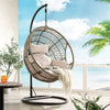 ACME Vasant Fabric & Rope Hanging Chair Model 45088