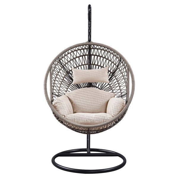 ACME Vasant Fabric & Rope Hanging Chair Model 45088