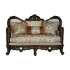 ACME Devayne Fabric & Dark Walnut Loveseat with 4 Pillows(Same LV01583) Model 50686