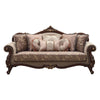 ACME Mehadi Velvet & Walnut Sofa with 8 Pillows Model 50690