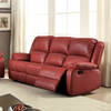 ACME Zuriel Red Synthetic Leather Motion Sofa Model 52150