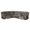 ACME Tavin Taupe Leather Aire Match Motion Sectional Sofa Model 52540