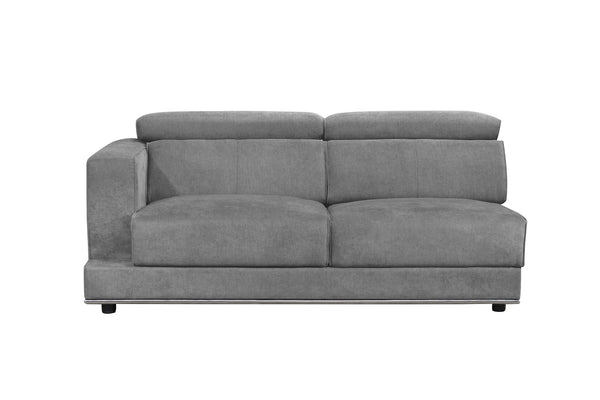 ACME Alwin Dark Gray Fabric Modular LF Sofa Model 53720
