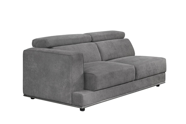 ACME Alwin Dark Gray Fabric Modular LF Sofa Model 53720