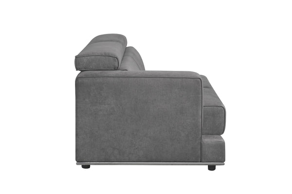 ACME Alwin Dark Gray Fabric Modular LF Sofa Model 53720