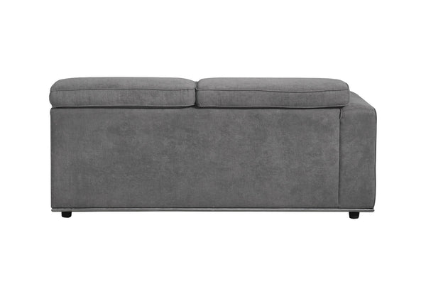 ACME Alwin Dark Gray Fabric Modular LF Sofa Model 53720