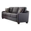ACME Cleavon II Gray Linen Sofa with 2 Pillows Model 53790