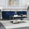 ACME Atronia Blue Velvet Sofa Model 54900