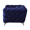 ACME Atronia Blue Velvet Sofa Model 54900