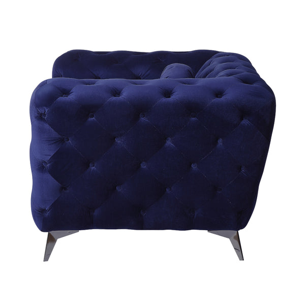 ACME Atronia Blue Velvet Sofa Model 54900