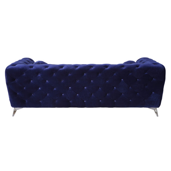 ACME Atronia Blue Velvet Sofa Model 54900