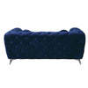 ACME Atronia Blue Velvet Loveseat Model 54901