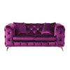 ACME Atronia Purple Velvet Loveseat Model 54906