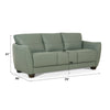 ACME Valeria Watery Top Grain Leather Sofa Model 54950