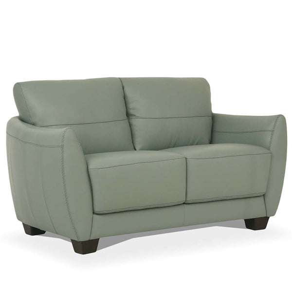 ACME Valeria Watery Top Grain Leather Loveseat Model 54951