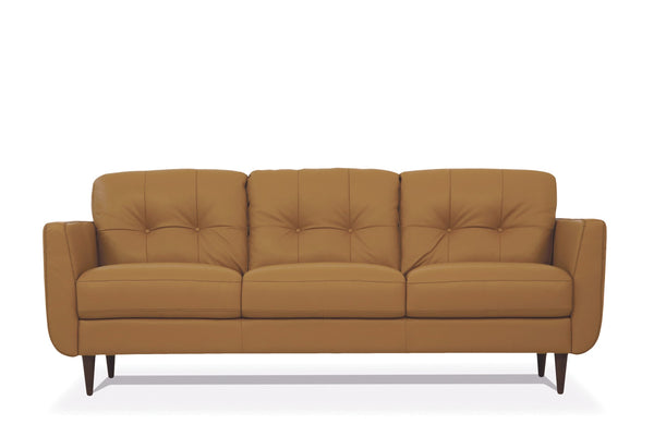 ACME Radwan Camel Top Grain Leather Sofa Model 54955