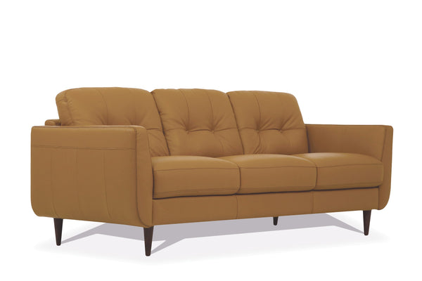ACME Radwan Camel Top Grain Leather Sofa Model 54955