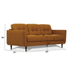ACME Radwan Camel Top Grain Leather Sofa Model 54955