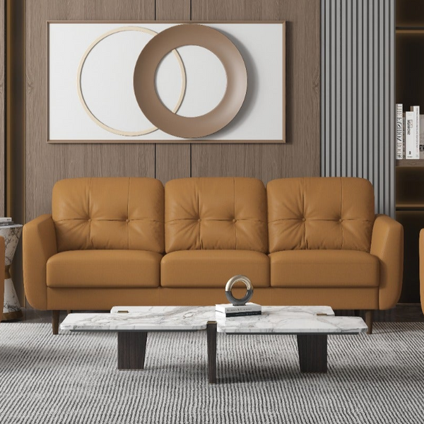 ACME Radwan Camel Top Grain Leather Sofa Model 54955