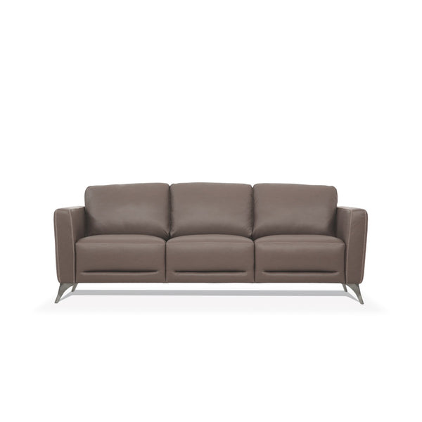 ACME Malaga Taupe Top Grain Leather Sofa Model 55000