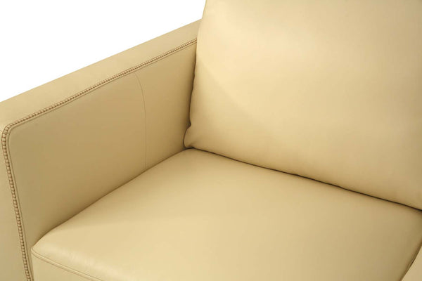 ACME Malaga Cream Top Grain Leather Sofa Model 55005