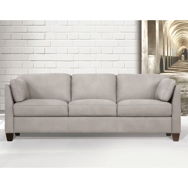 ACME Matias Dusty White Top Grain Leather Sofa Model 55015