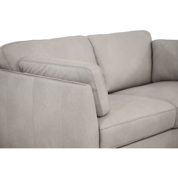 ACME Matias Dusty White Top Grain Leather Loveseat Model 55016
