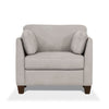 ACME Matias Dusty White Top Grain Leather Chair Model 55017