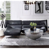 ACME Maeko Dark Gray Top Grain Leather Sectional Sofa Model 55060