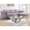 ACME Josiah Pale Berries Fabric Sectional Sofa Model 55090