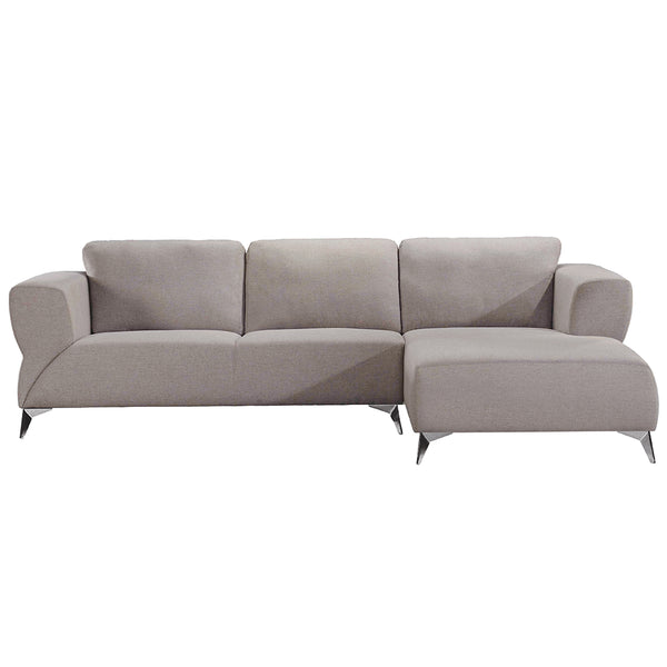 ACME Josiah Sand Fabric Sectional Sofa Model 55095